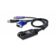 Aten KA7177-AX Negro, Azul, Púrpura cable para video, teclado y ratón (kvm)